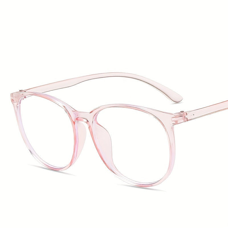 Retro Round Frame Anti Light Eyeglasses