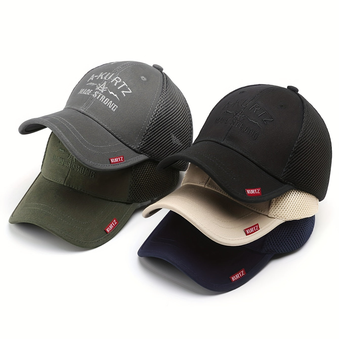 Unisex Mesh Trucker Baseball Cap Hip Hop Embroidered Hat