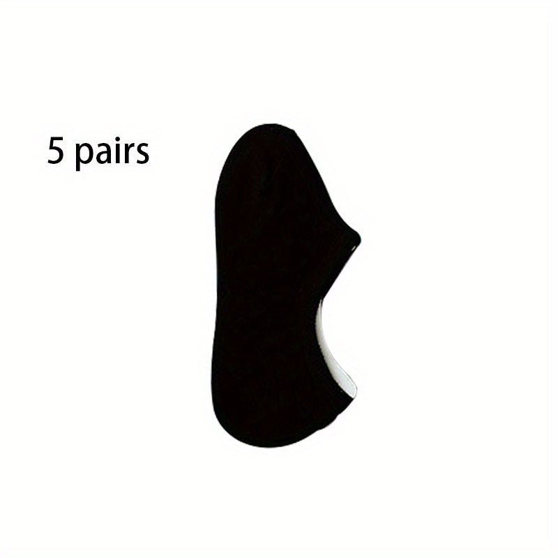 5 Pairs Lightweight Ankle Socks Women's Stockings
