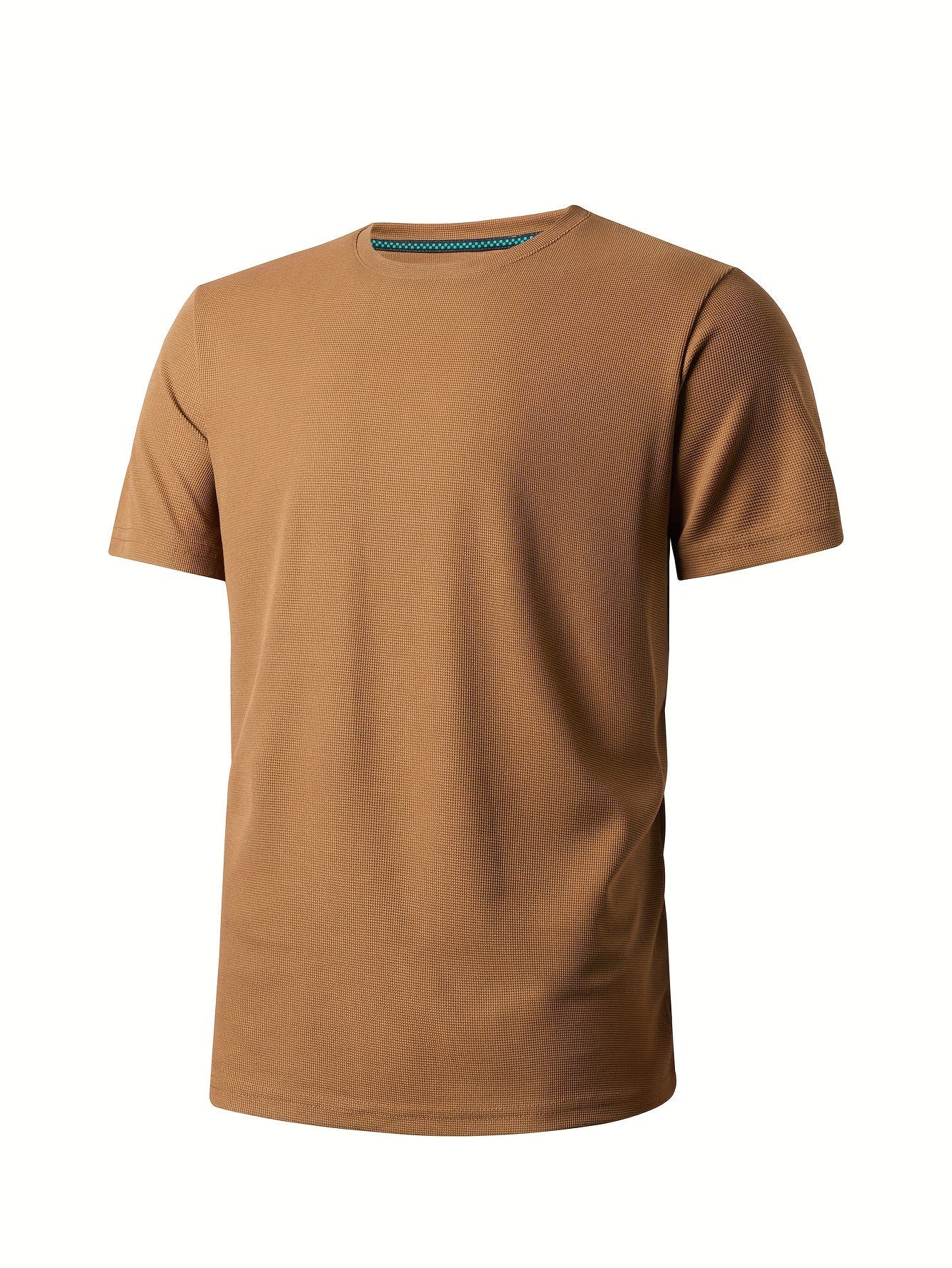 Men's Solid Crew Neck T shirt Casual Comfy Tees For Summer
