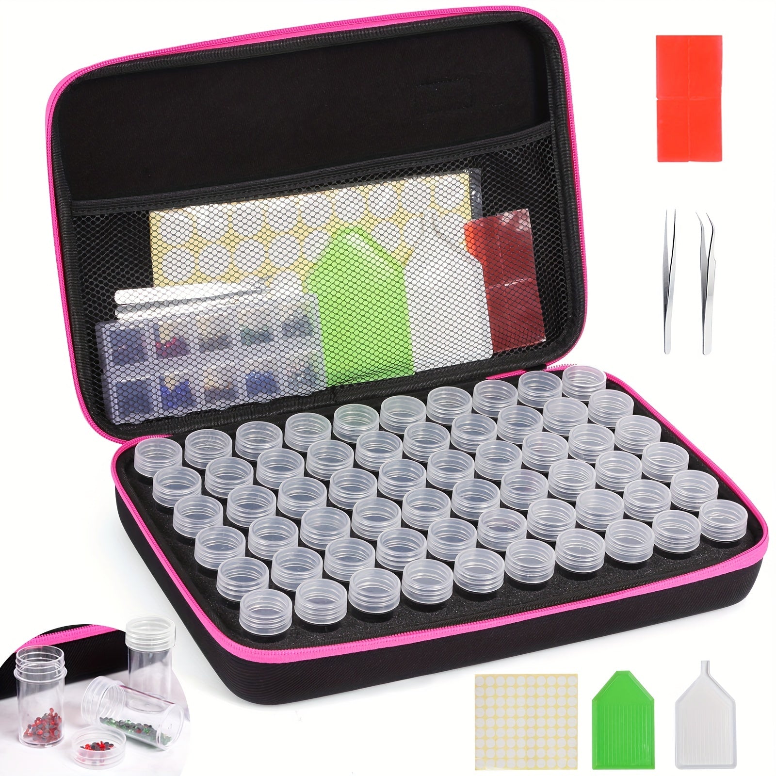 Portable Jewelry Storage Box with Tube