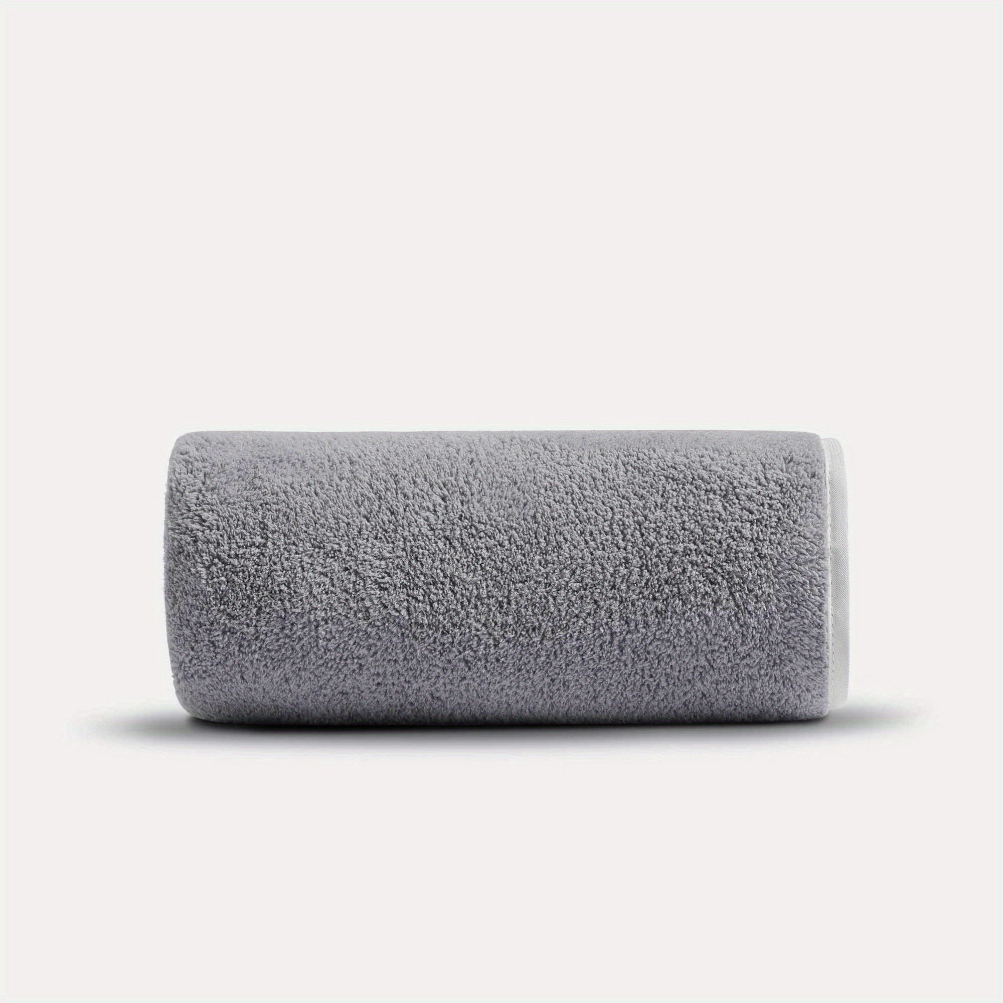 Soft Microfiber Face Towel - Gray Pink - 35x13.7in