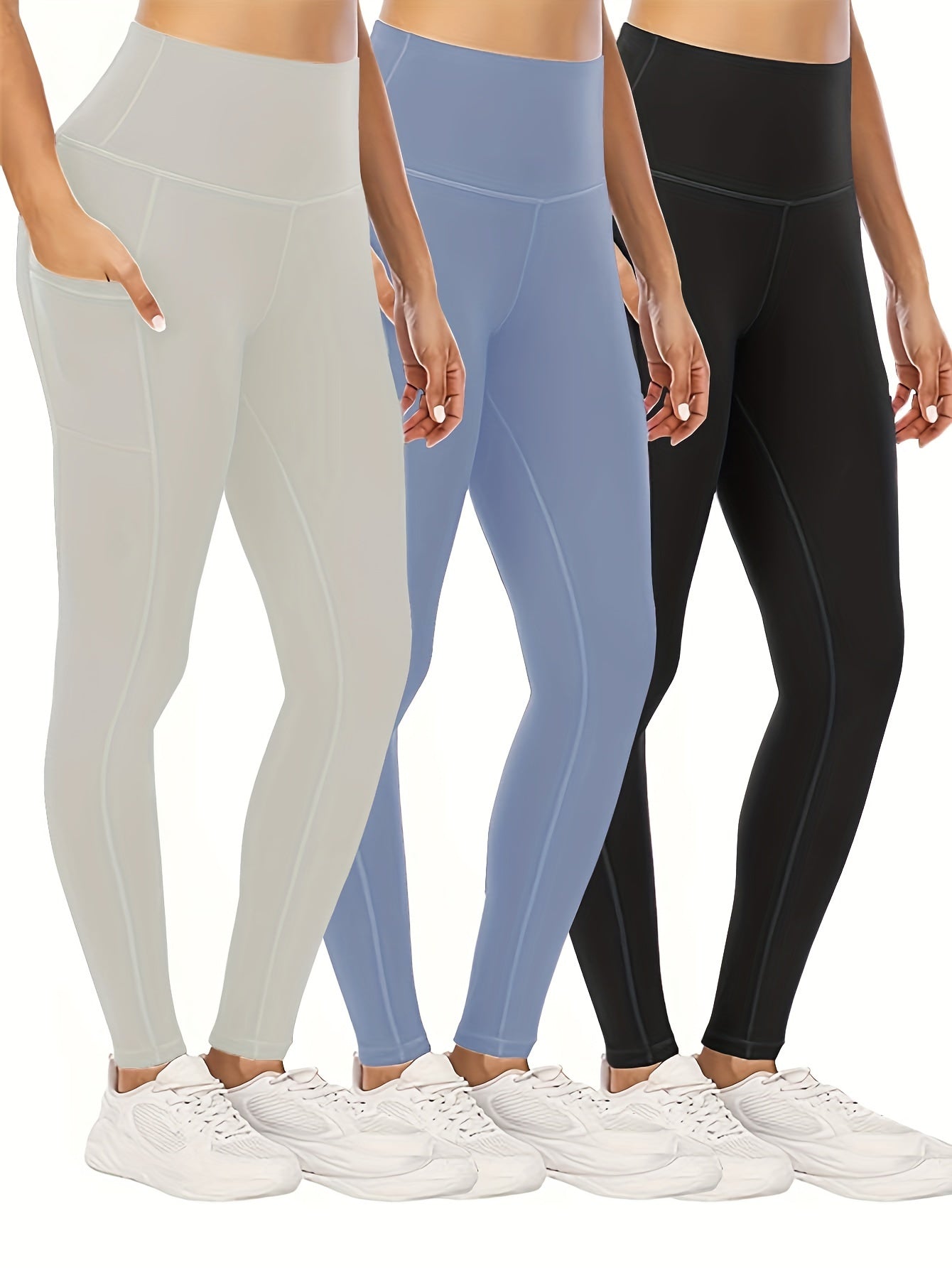 Solid Yoga Pants Running Workout Fitness Sports Tight Pants