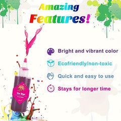 Tie Dye Set for Fabric Dyeing