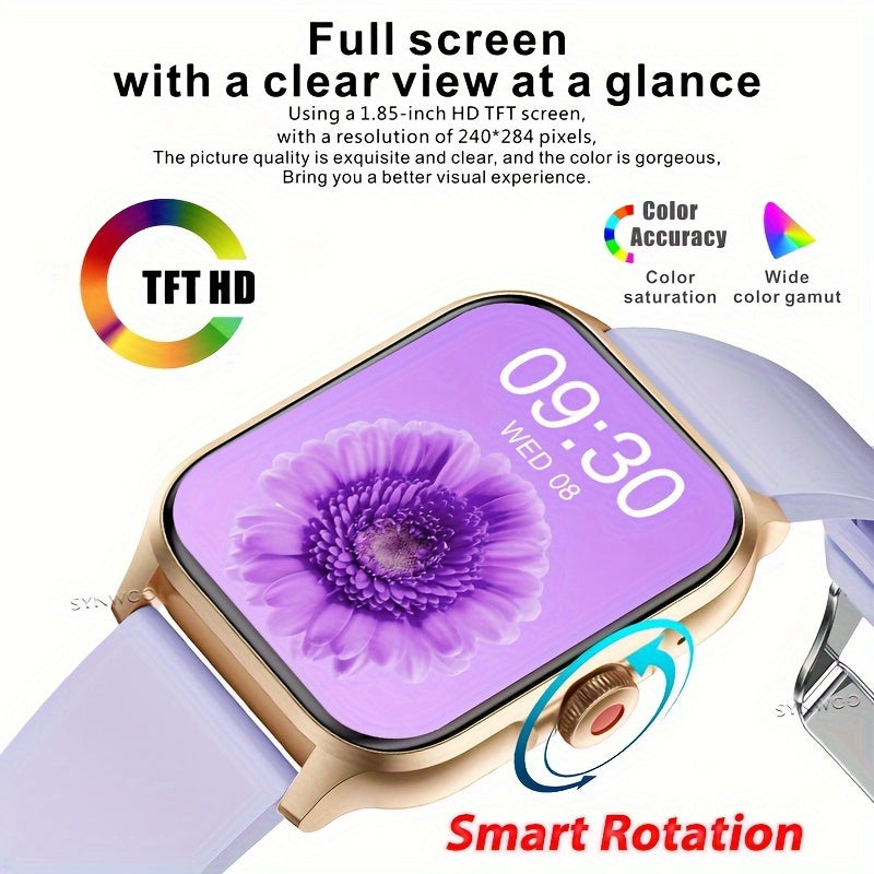 SYNWOO Advanced Smartwatch 4 Full Touch Screen 100 Sports Modes Waterproof IP67