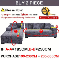 Geometric Sofa Slipcover Non-slip Furniture Protector