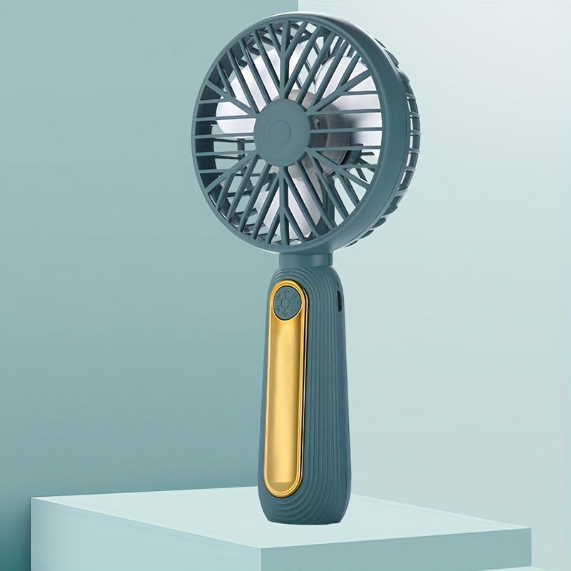 Mini Handheld Fan USB Rechargeable Portable Pocket Fan