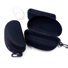 Men's Zipper PEVA Anti-Stress Glasses Case