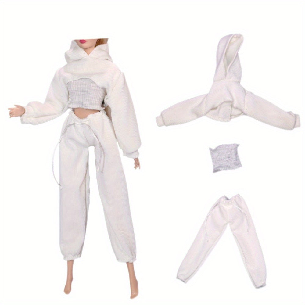 Doll Clothes Set 11.5 Inch Doll Party Wear Dress Gown Shirt Pants Outfit
