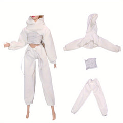 Doll Clothes Set 11.5 Inch Doll Party Wear Dress Gown Shirt Pants Outfit