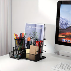 Tabletop Storage Rack w/ Drawer & 5 Letter Sorting Rack