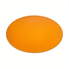 Waterproof Faux Leather Placemat, Heat Insulation Mat