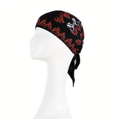 Casual Cycling Printed Sweat-absorbing Hat for Outdoor Running