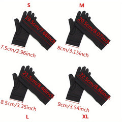 Full Finger Warm Gloves Winter Silicone Non slip Gloves for Sports