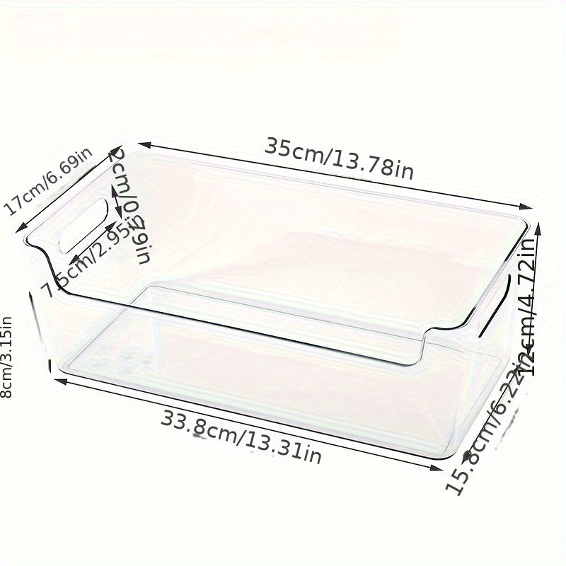 Transparent Refrigerator Storage Box Kitchen Organizer