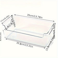 Transparent Refrigerator Storage Box Kitchen Organizer