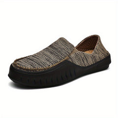 Men's Knitted Casual Slip on Loafers