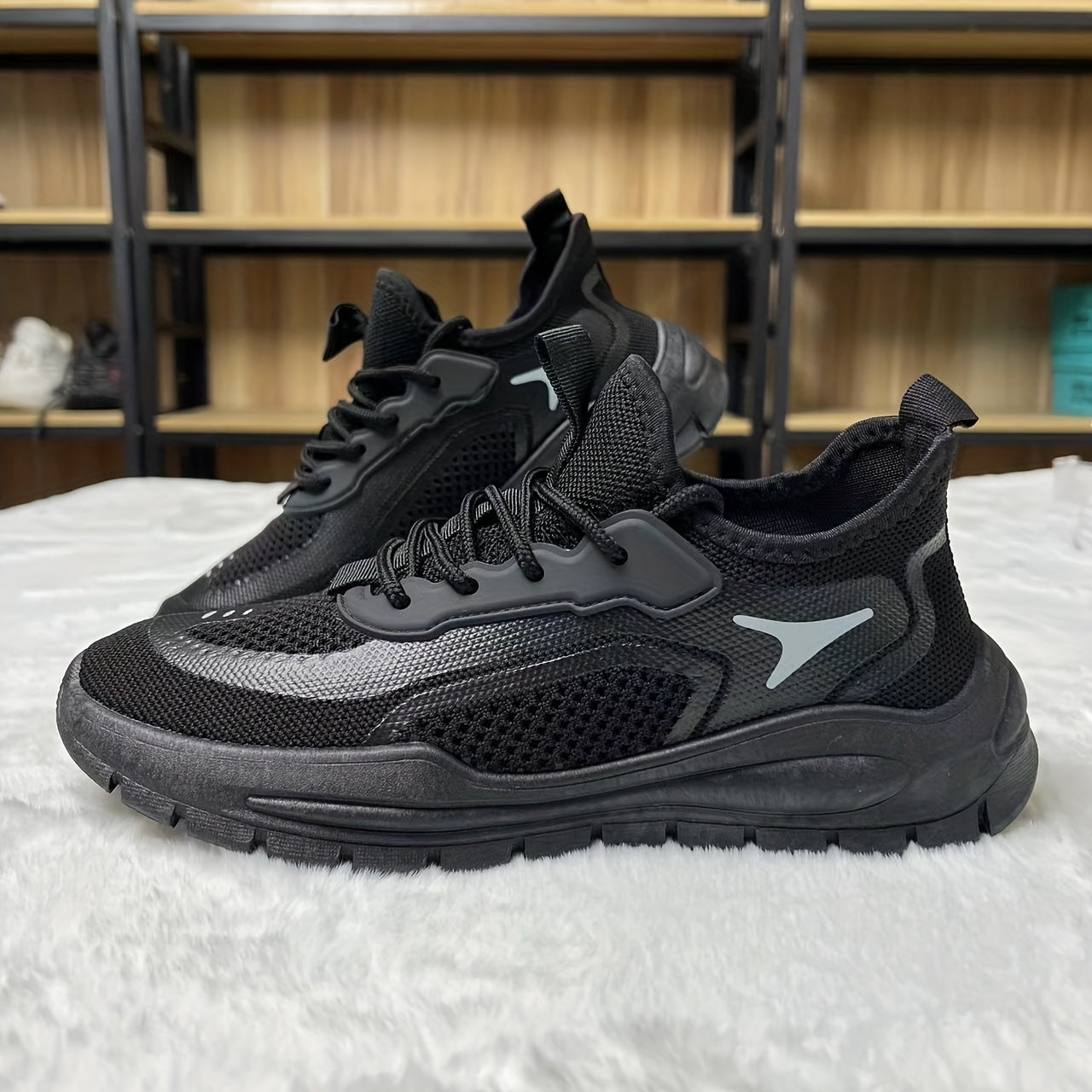 Men's Slip on Sneakers Odor resistant Athletic Shoes