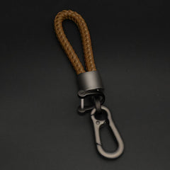 Braided Rope Car Keychain Key Rope Buckle Car Key Ring Car Decor