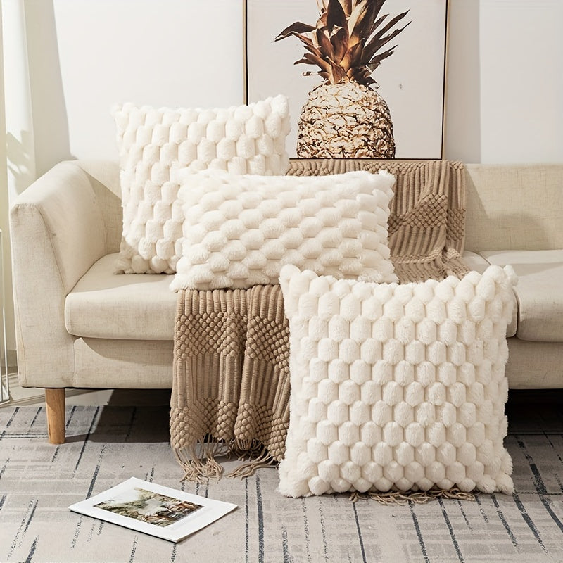 Christmas Throw Pillow Cover for Decorative Sofa Couch Bed - Cozy Soft Design