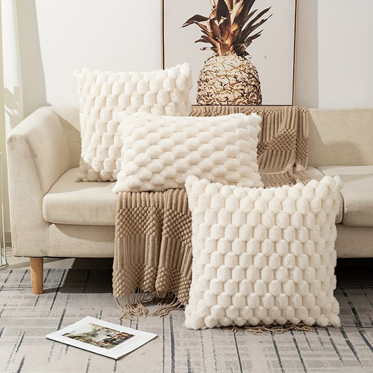 Christmas Throw Pillow Cover for Decorative Sofa Couch Bed - Cozy Soft Design
