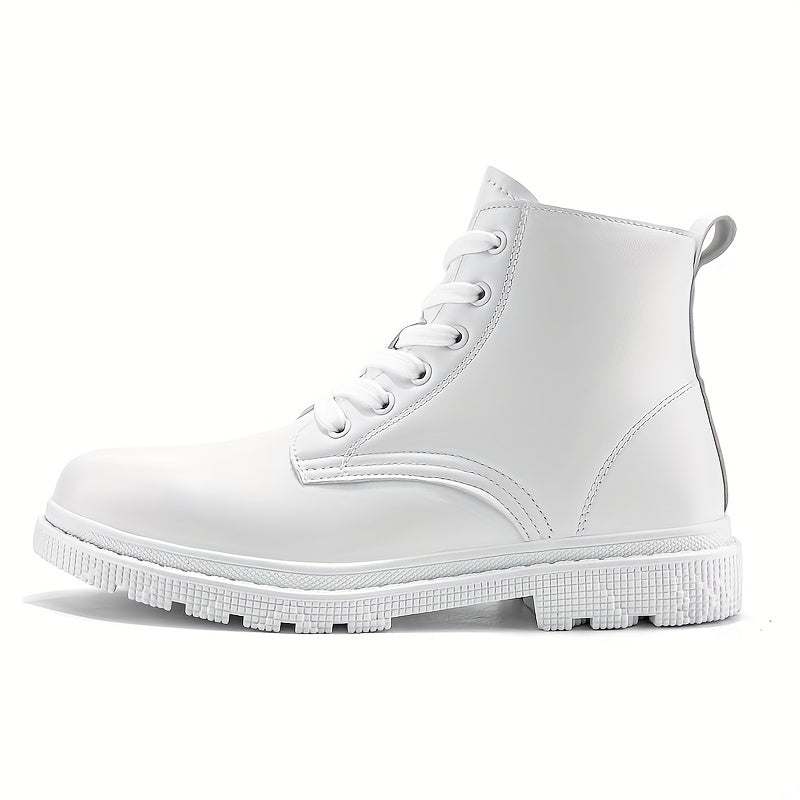 Men's Lace-up Ankle Boots Casual Walking Shoes