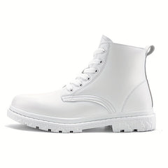 Men's Lace-up Ankle Boots Casual Walking Shoes
