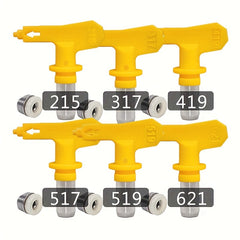 6pcs Airless Spray Gun Tip for Paint Sprayer
