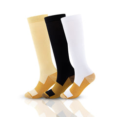 Copper Compression Socks for Women and Men 15-20 mmHg Graduated Compression