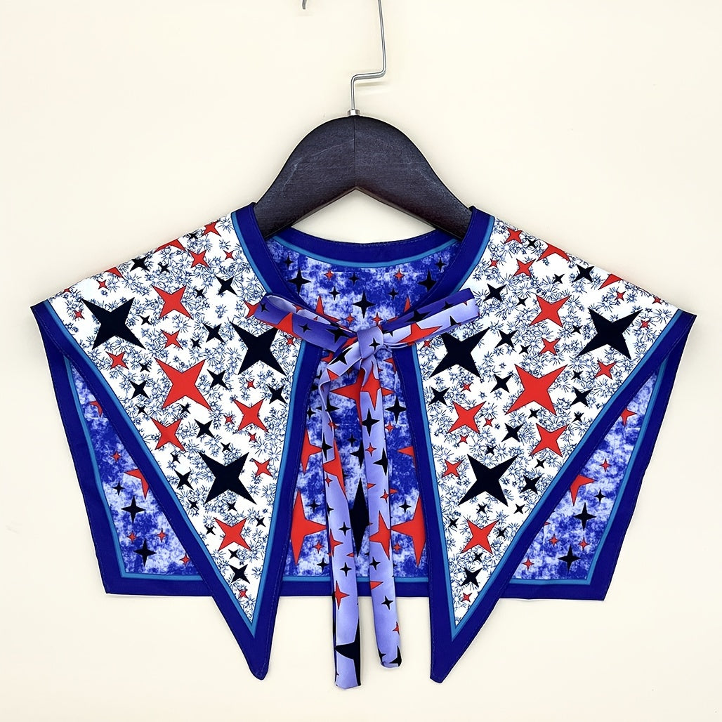 Faux Collar Square Collar Shawl Detachable Collar For Women Girls