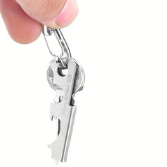 Adventure Carabiner Keychain with Bottle Opener
