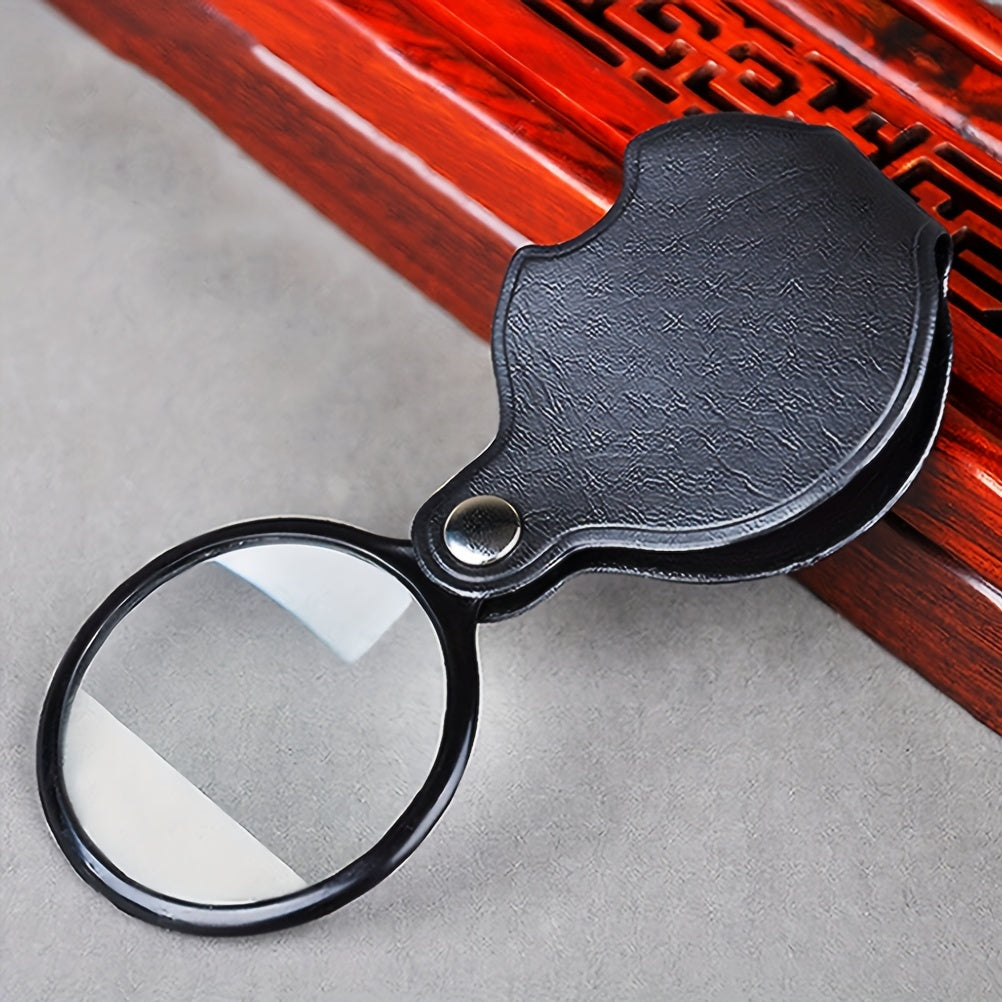 Outdoor Camp Mini Pocket Eye Glass Loupe Lens Magnifier