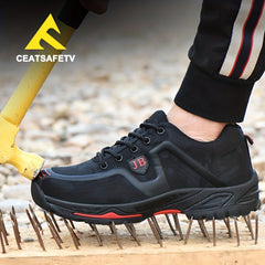 CEATSAFETV Steel Toe Work Safety Shoes