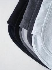 3 Pack Letter Print Drawstring Shorts for Women