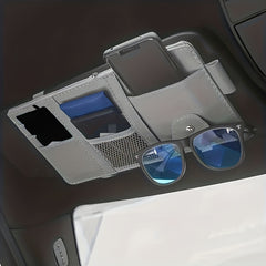 Car Sun Visor Organizer for Essentials and Documents
