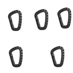 5pcs D Ring Key Chain Keyring for Outdoor Camping Hiking