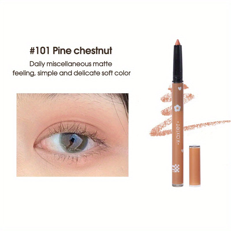 Matte Eyeshadow Pen Powder Cold & Warm Tone Long-Lasting Eye Makeup