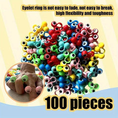 100pcs Eye Finger Puppets Set Wiggly Eyeball Finger Puppet Eye Rings Favors