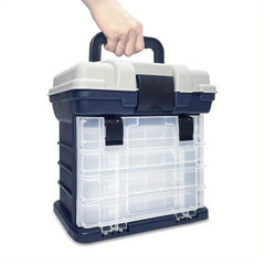Multifunctional 5 Layer Storage Box Portable Tackle Box Fishing Accessories
