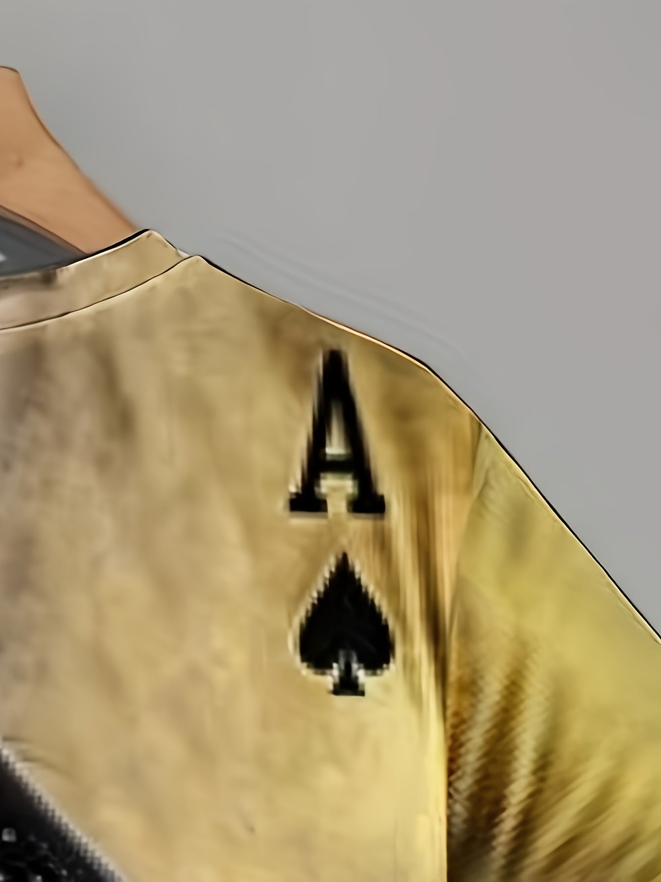 Men's Outdoor T-Shirt Ace Of Spade 3D Digital Print Casual & Comfy