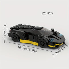 325 pcs Racing Sports Car Building Blocks Set Educational Toy