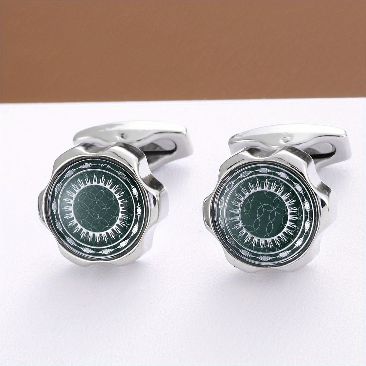 Men's Stainless Steel Cufflinks for Shirt Suit