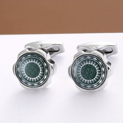 Men's Stainless Steel Cufflinks for Shirt Suit