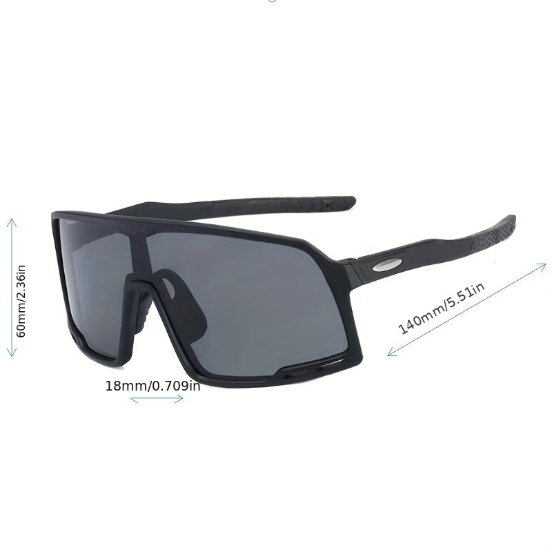 Men's Square Frame Polarized Sunglasses UV Protection