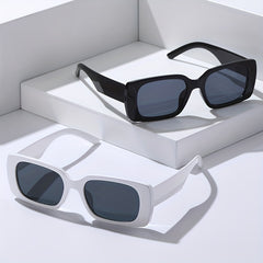 Oval Frame Wide Brim Sunglasses For All Seasons
