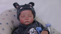 Realistic 72 cm Reborn Baby Doll Soft Vinyl Body Lifelike Newborn Baby Doll