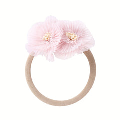 3pcs Baby Girls Mesh Flowers Headband Hair Accessories