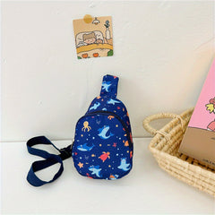 Kids Cartoon Chest Bag Outdoor Travel Crossbody Bag