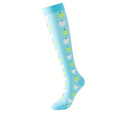 Compression Calf Socks Breathable Knee High Socks for Women