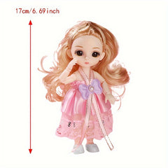 1pc Doll Princess Doll Little Doll Toy Desktop Decoration